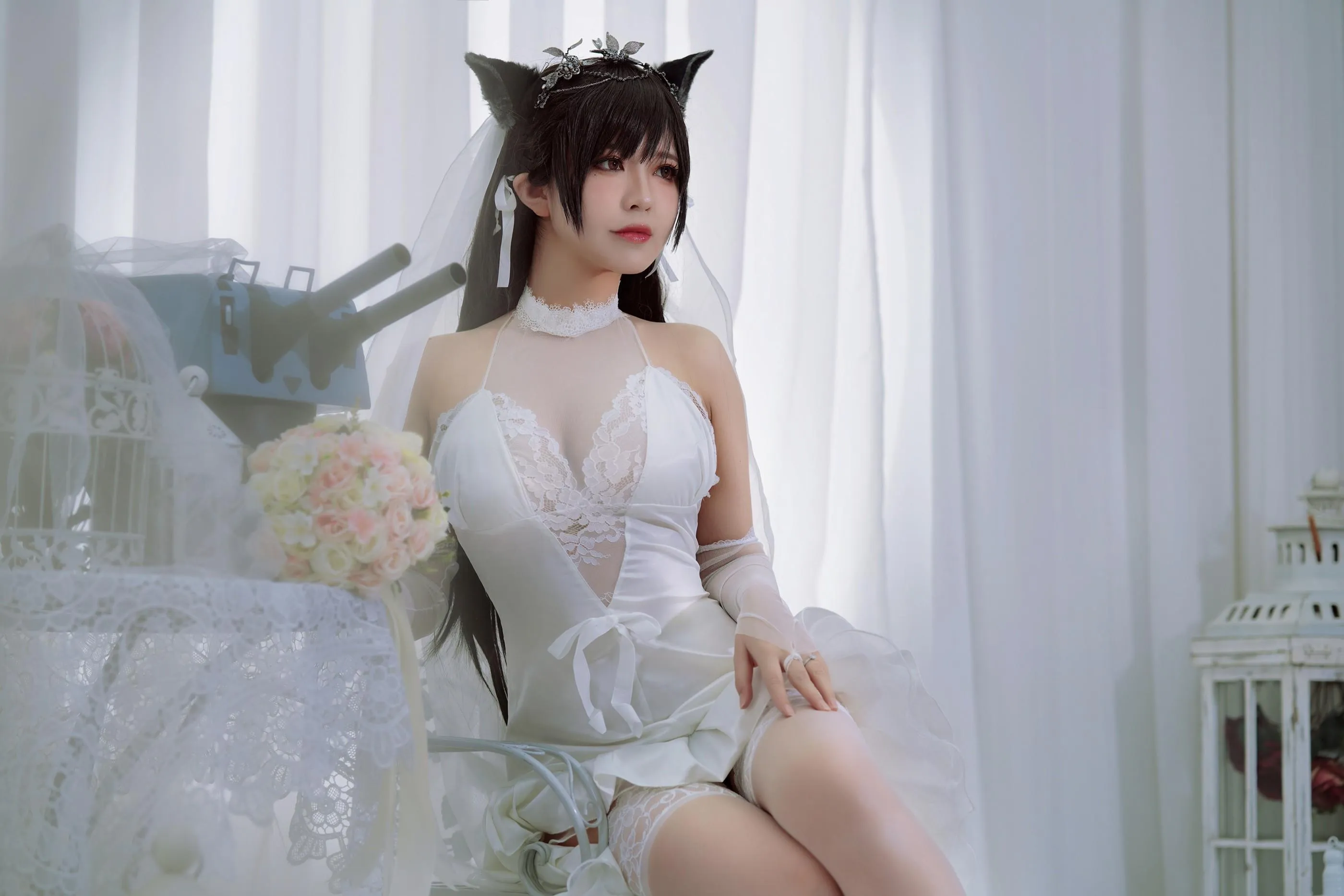 半半子 – NO.25 爱宕花嫁 [30P]插图4